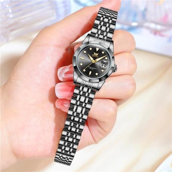 Women Watch Bracelet Dress Easy to Read Stainless Steel Ladies Watches main image 5